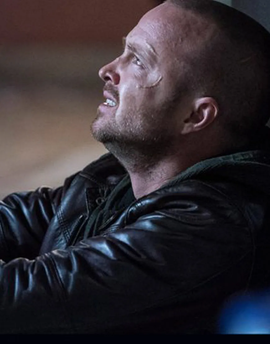 El Camino A Breaking Bad Jesse Jacket - Aaron Paul Leather Jacket